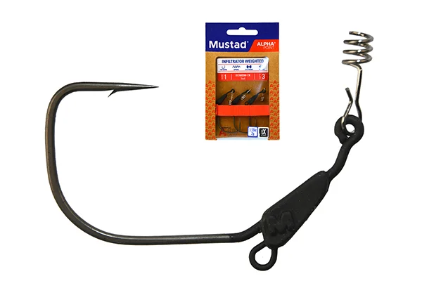 MUSTAD INFLITRATOR WEIGHTED 2G TITANX 1 3DB/CS Akciós ár