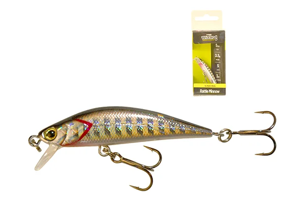 WIZARD RATTLE MINNOW SINKING 1M 5CM 3,5G S Gyors szállítás
