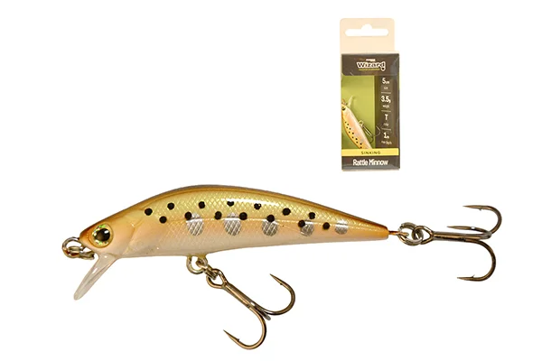 Outlet WIZARD RATTLE MINNOW SINKING 1M 5CM 3,5G T