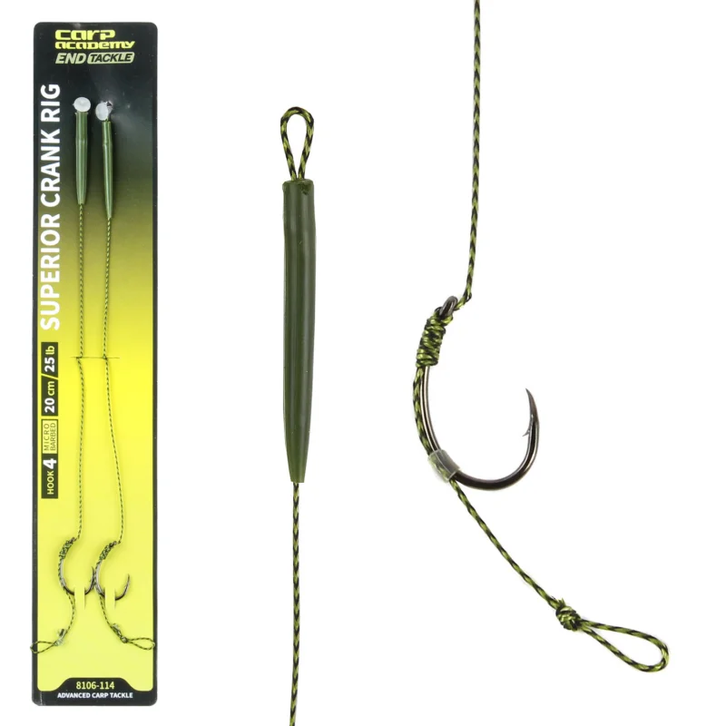 CRANK HOOK RIG PONTYOZÓ ELŐKE 2-ES MÉRET 2DB/CS Ajánlat