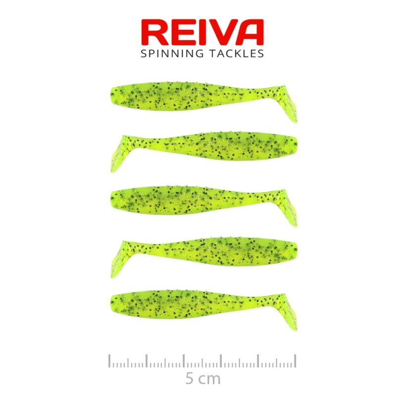 Kedvezményes ár FLAT MINNOW SHAD 5CM 5DB/CS (POPPY GREEN)
