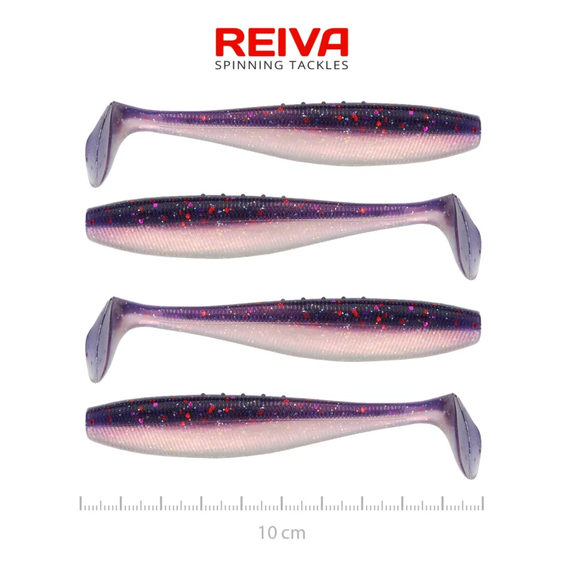 Kiárusítás FLAT MINNOW SHAD 10CM 4DB/CS (PURPLE PEARL)