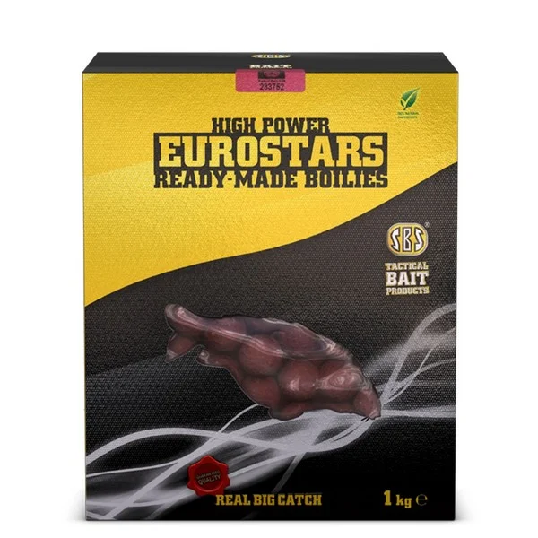 SBS EUROSTAR BOILIES STRAWBERRY JAM 1 KG 20 MM Akció