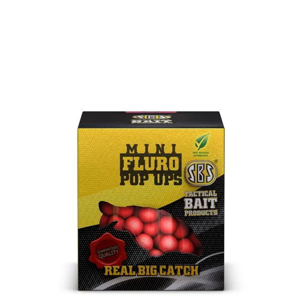 Kedvezmény FLURO MINI POP UPS CRANBERRY 20 GR 8 MM