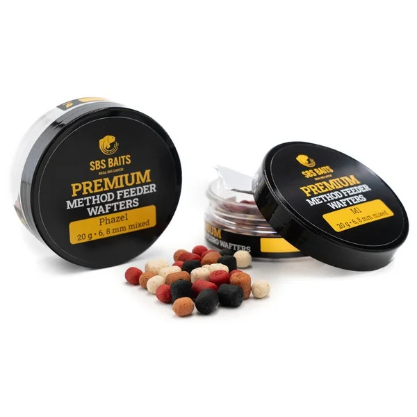 Szezonális akció SBS PREMIUM METHOD FEEDER WAFTERS (VEGYES SZÍNEK) 20 G SQUID & OCTOPUS