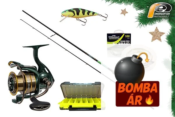 Kiárusítás KARÁCSONYI WIZARD EDGE SZETT 2,65M 45-95G