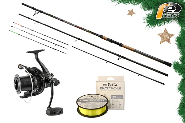 Újdonság KARÁCSONYI HARD RIVER FEEDER SZETT 3,60M