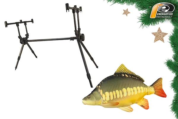 KARÁCSONYI THE ONE FAST RODPOD AJÁNDÉK 61CM-ES PONTYPÁRNÁVAL Kihagyhatatlan ajánlat