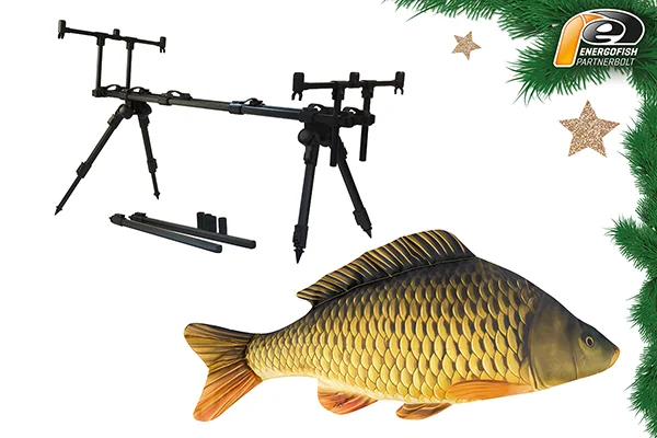 Kihagyhatatlan ajánlat KARÁCSONYI THE ONE MEGA RODPOD AJÁNDÉK 100CM-ES PONTYPÁRNÁVAL