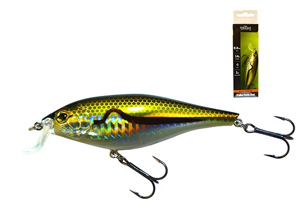 WIZARD SHALLOW RATTLE SHAD FLOATING 1M 8,8CM 14G SG Bestseller
