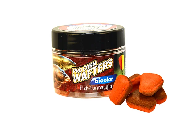 Végkiárusítás BENZÁR MIX BICOLOR PRO CORN WAFTERS FISH-FORMAGGIO