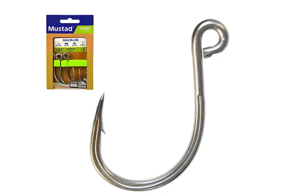 Szuper ajánlat MUSTAD KAIJU IN-LINE TITAN STEEL 3/0 5DB/CSOMAG