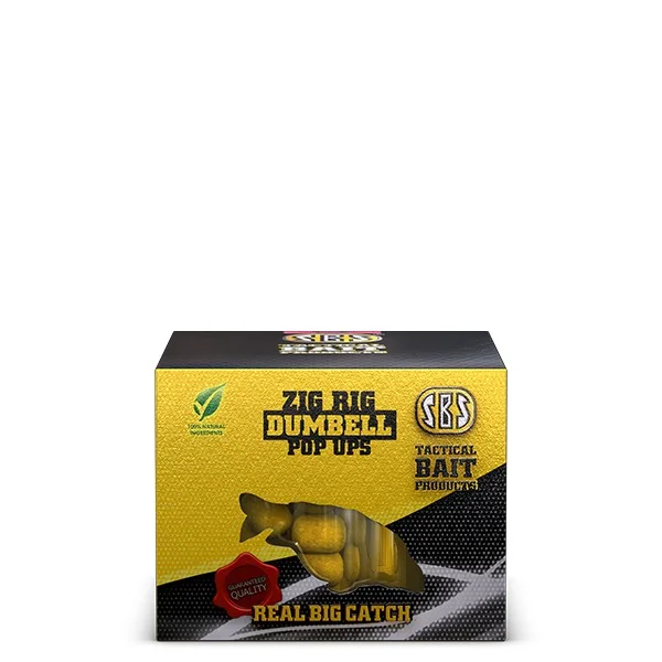 Gyors kiszállítás SBS ZIG RIG DUMBELL POP UPS FŰSZERES-SZILVA 16 MM 30 G