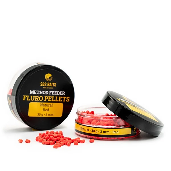 Olcsóbb SBS METHOD FEEDER FLURO PELLETS RED 3 MM 30G