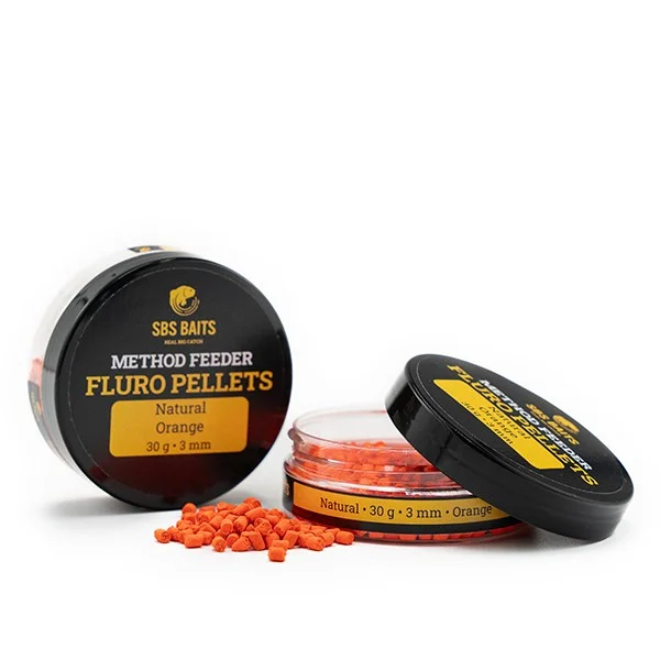 Alacsony ár SBS METHOD FEEDER FLURO PELLETS ORANGE 3 MM 30G