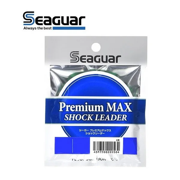 Bestseller SEAGUAR PREMIUMMAX SHOCK LEADER 20M 34LB 8PE FLUOROCARBON