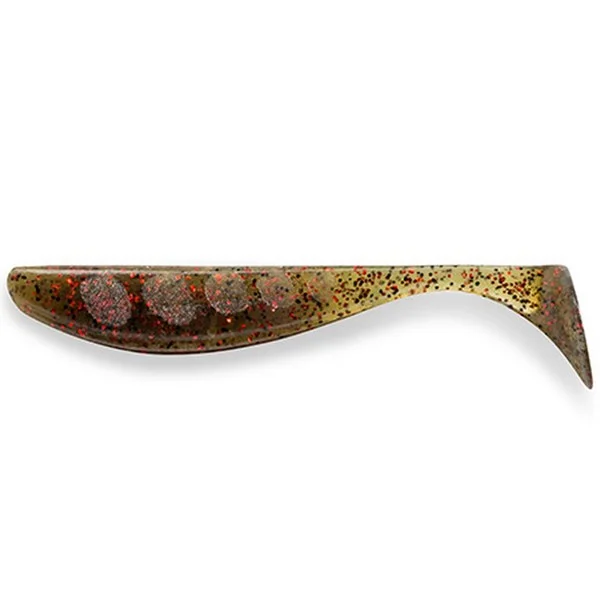 FISHUP_WIZZLE SHAD 2" (10PCS.), 045 - GREEN PUMPKIN/RED & BLACK Utolsó esély