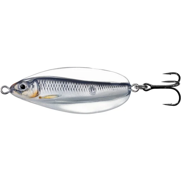 LIVETARGET ERRATIC SHINER SPOON SILVER/BLACK 55 MM 11 G Legnépszerűbb