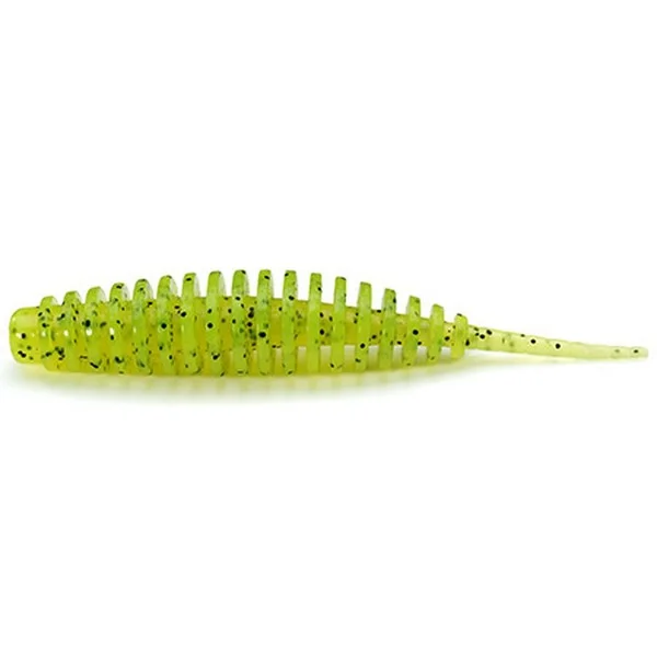 Azonnali szállítás FISHUP_TANTA 2.5" (8PCS.), 055 - CHARTREUSE/BLACK