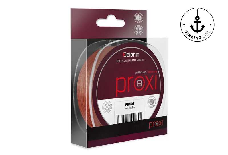 Alacsony ár DELPHIN PROXI 8 BARNA 0,08MM 4,8KG 130M