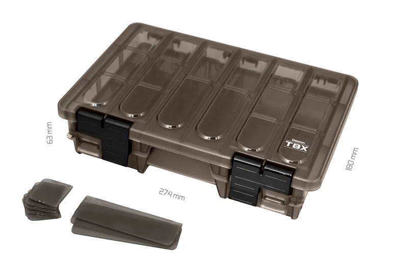 DOBOZ DELPHIN TBX DUO 274-11P CLIP 274X180X63MM Legnépszerűbb