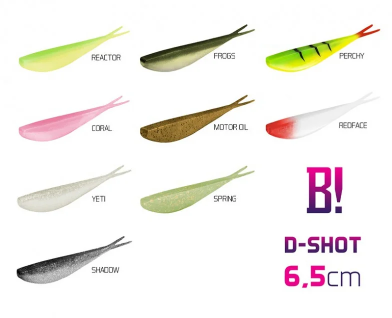 BOMB! GUMIHAL D-SHOT / 5DB 6,5CM/MOTOR OIL Szezonális akció