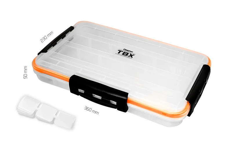 Szezonális akció DOBOZ DELPHIN TBX ONE 360-4P CLIP WP 360X230X50MM