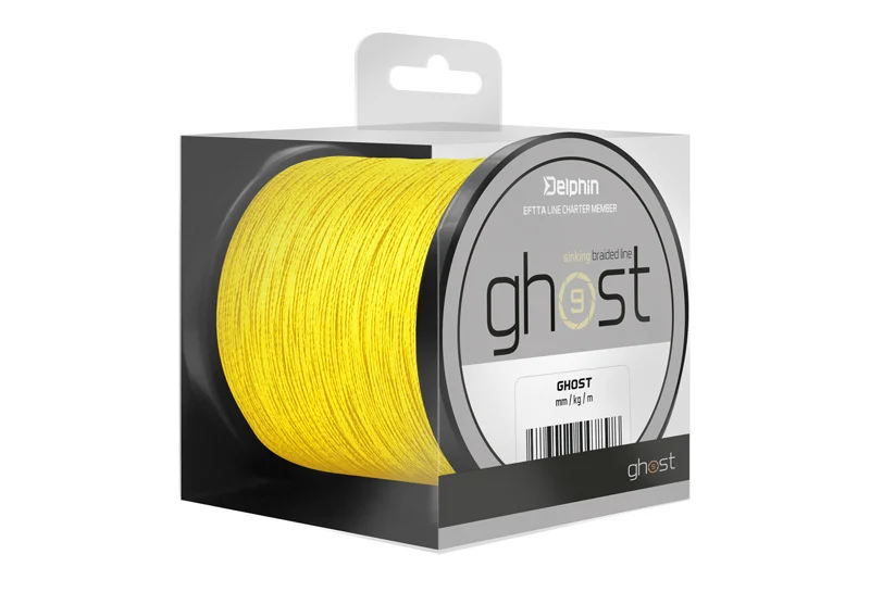 DELPHIN GHOST 8+1 / SÁRGA 0,23MM 13,6KG 200M Csak ma