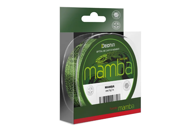 Biztonságos fizetés DELPHIN MAMBA FEEDER / CAMOU 0,26MM 5,2KG 200M