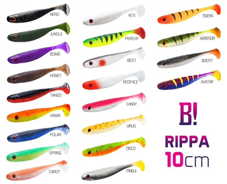 Legkelendőbb BOMB! GUMIHAL RIPPA / 5DB 10CM/PINGUI