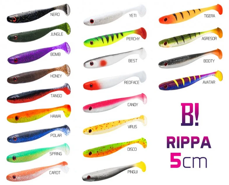 Biztonságos fizetés BOMB! GUMIHAL RIPPA / 5DB 5CM/VIRUS