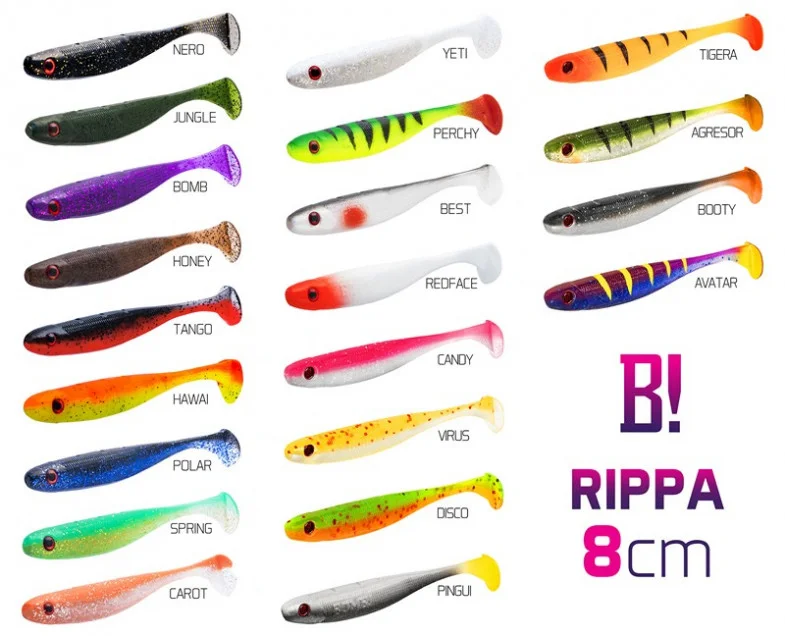 Olcsó BOMB! GUMIHAL RIPPA / 5DB 8CM/DISCO