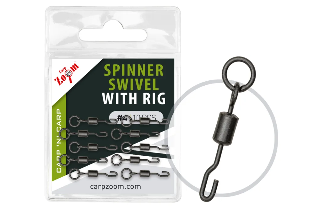 Legkelendőbb CZ SPINNER SWIVEL MIKROGYŰRŰS GYORSKAPOCS, 7, MATT FEKETE, 10 DB