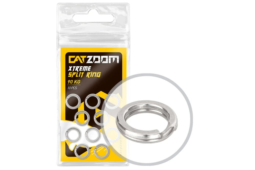 Végkiárusítás CATZOOM XTREME KULCSKARIKA, 90 KG, 10 DB