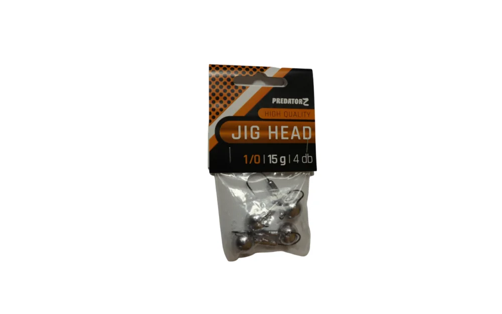 Vásárlói kedvenc PZ JIG FEJ 1/0, 1/0, 15 G, 4 DB
