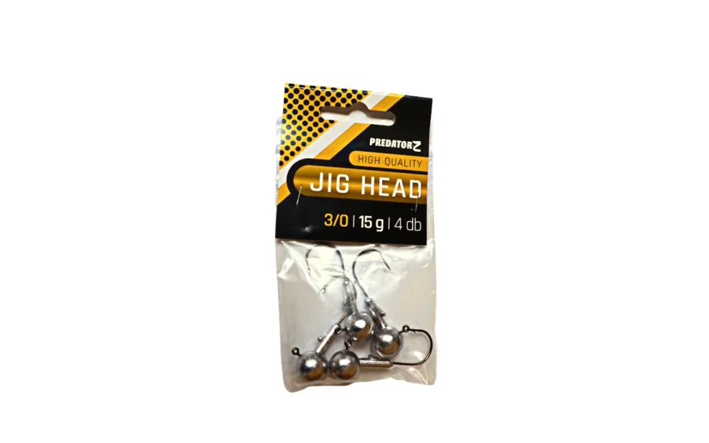 PZ JIG FEJ 3/0, 3/0, 15 G, 4 DB Gyors kiszállítás