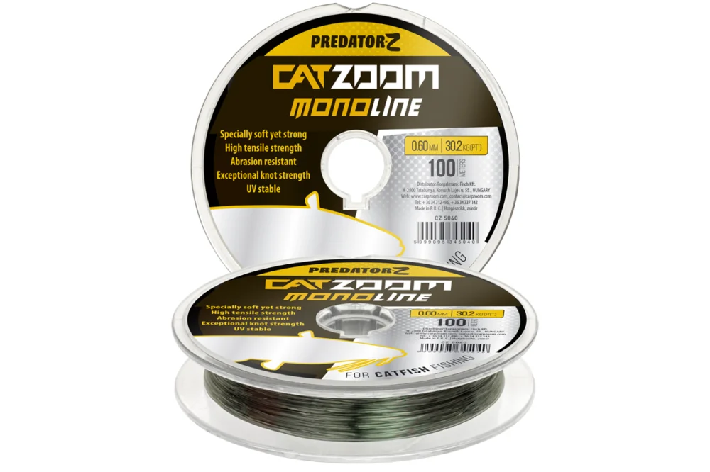 Árengedmény CATZOOM MONOLINE ZSINÓR, O 1,00 MM, 80 M, 54,7 KG, ZÖLD