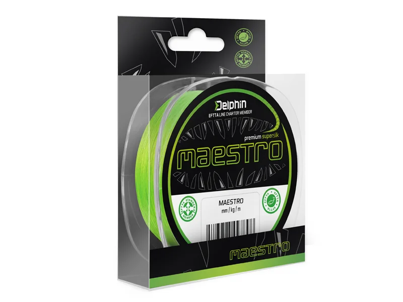 DELPHIN MAESTRO / FLUO ZÖLD 0,09MM 5,5KG 150M Kedvezmény