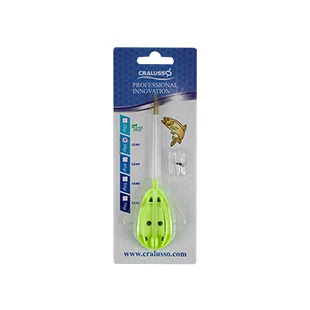 CRALUSSO FLUO ZÖLD ROCKET METHOD KOSÁR (1 DB/CS) 50 G Vedd meg most