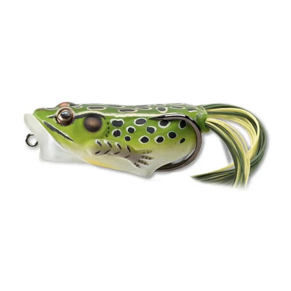LIVETARGET FROG POPPERGREEN/YELLOW 55MM 11G FLOATING Újdonság