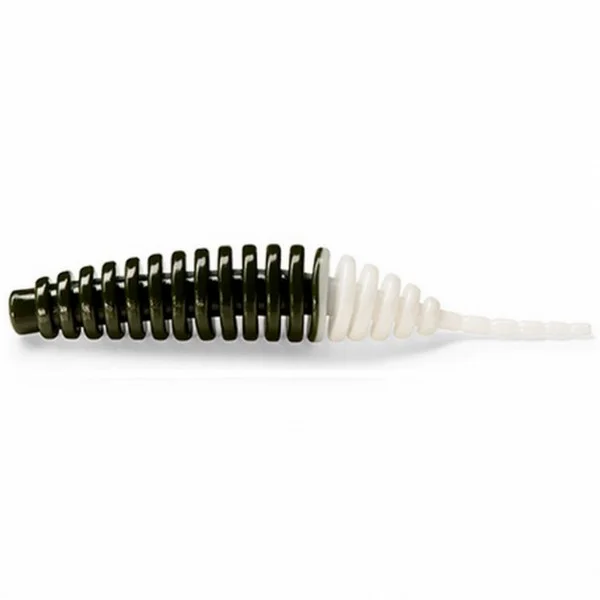 FISHUP_TANTA 1.5" (10PCS.), 140 - DARK OLIVE/WHITE Ne maradj le