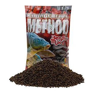 BENZÁR MIX COMMERCIAL PELLET MIX FEKETE-BARNA 800 GR Akció