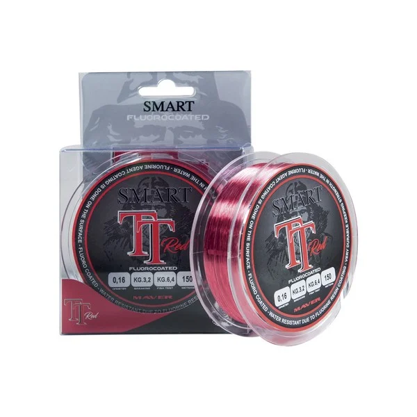 MAVER MONOF. TT RED FLUORINE 150M 0,22MM Végkiárusítás