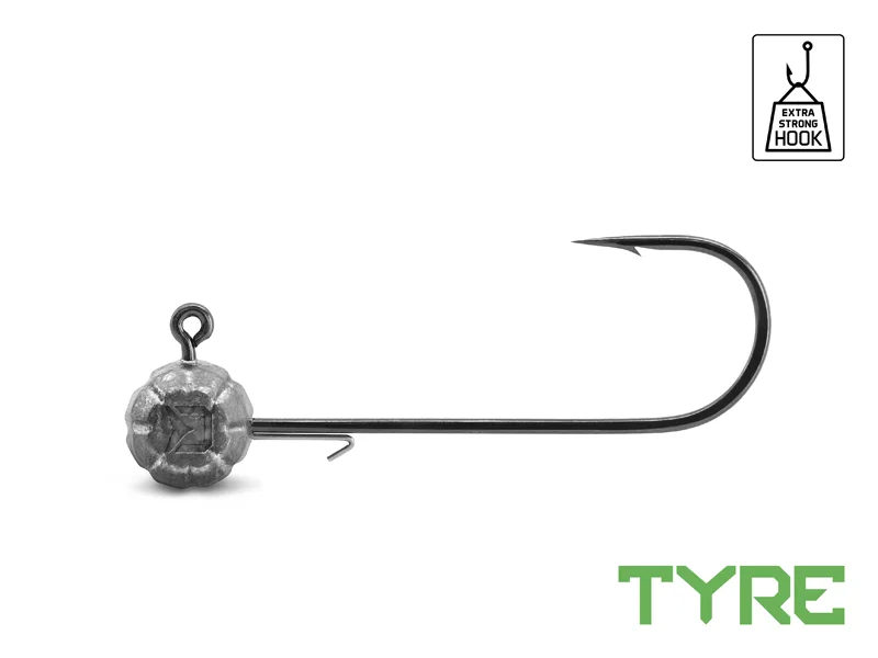 Olcsóbb GRUB-TARTÓVAL ELLÁTOTT DELPHIN TYRE JIGFEJ / 3 DB 15G-8/0