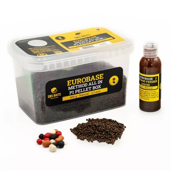 SBS EUROBASE METHOD ALL IN P1 PELLET BOX (HIDEG VÍZRE) 400 G CRANBERRY Szuper ajánlat