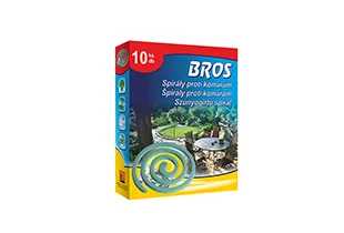 BROS SZÚNYOGIRTÓ SPIRÁL (10DB/CSOMAG) Biztonságos fizetés