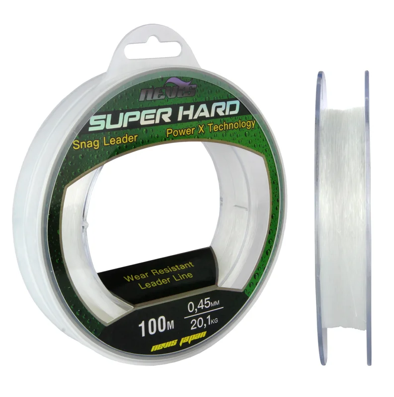 Végkiárusítás SUPER HARD SNAG LEADER 100M/0.45MM
