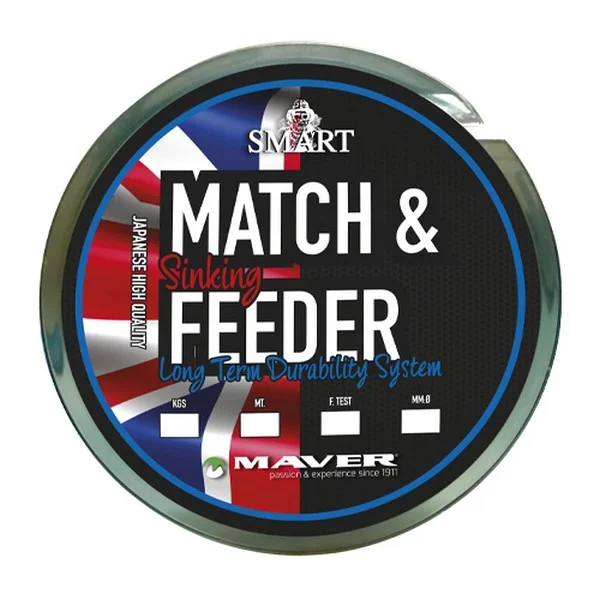 Népszerű MAVER MONOFILAMENT MATCH&FEEDER SINKING 600M 0,203MM