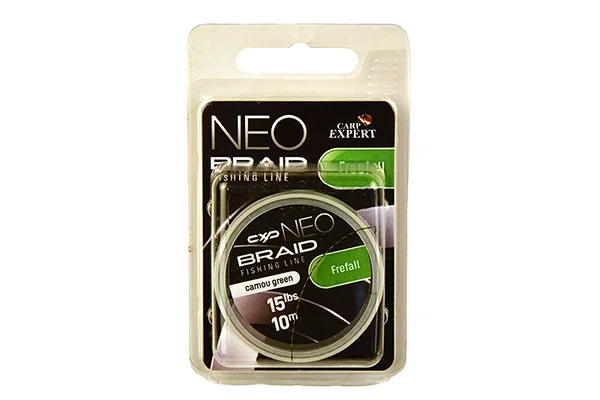 CARP EXPERT NEO FREEFALL KIKÖNNYÍTETT FONOTT ELŐKEZSINÓR 15LBS CAMOU GREEN 10M Kedvezményes ár