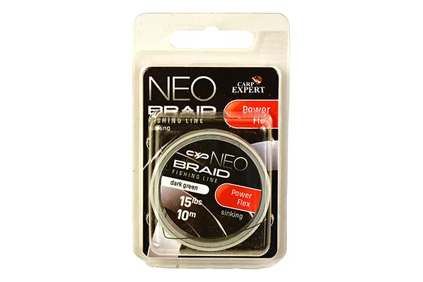 Csak ma CARP EXPERT NEO POWERFLEX KOPÁSÁLLÓ FONOTT SÜLLYEDŐ ELŐKEZSINÓR 15LBS DARK GREEN 10M